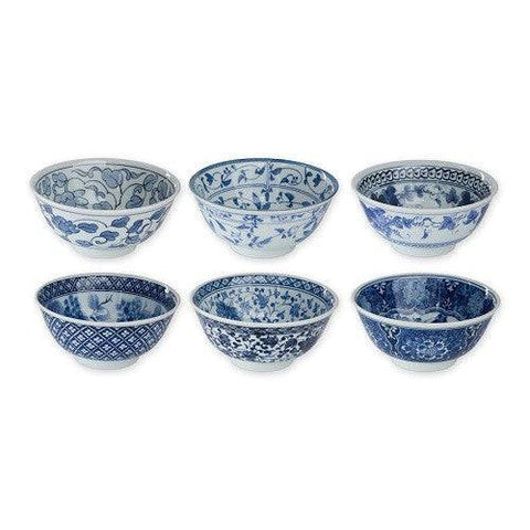 RSVP International Japanese Porcelain Single Bowl 16oz (Assorted Patterns) - YesWellness.com