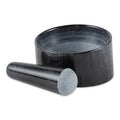 RSVP International Marble Mortar & Pestle - Black - YesWellness.com