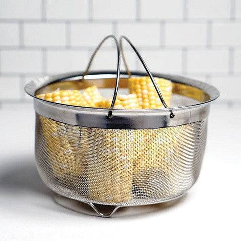 RSVP International Mesh Basket - Folding Handles - 3QT - YesWellness.com