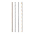 RSVP International Metallic Paper Straws - 100 CT - YesWellness.com