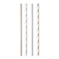 RSVP International Metallic Paper Straws - 100 CT - YesWellness.com