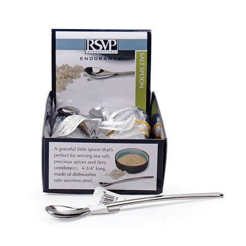 RSVP International Salt/Condiment Spoon - 24 Pc - YesWellness.com