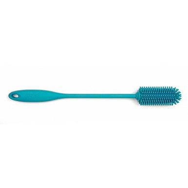 RSVP International Silicone Bottle Brush - Turquoise - YesWellness.com