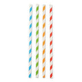 RSVP International Striped Paper Straws - 100 CT - YesWellness.com