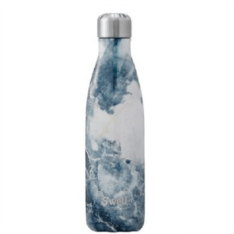 S'well Bottle The Elements Collection Stainless Steel Water Bottle Blue Granite - YesWellness.com