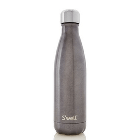 S'well Bottle The Glitter Collection Stainless Steel Water Bottle Smokey Eye 17 oz - YesWellness.com