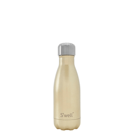 S'well Bottle The Glitter Collection Stainless Steel Water Bottle Sparkling Champagne 17oz - YesWellness.com