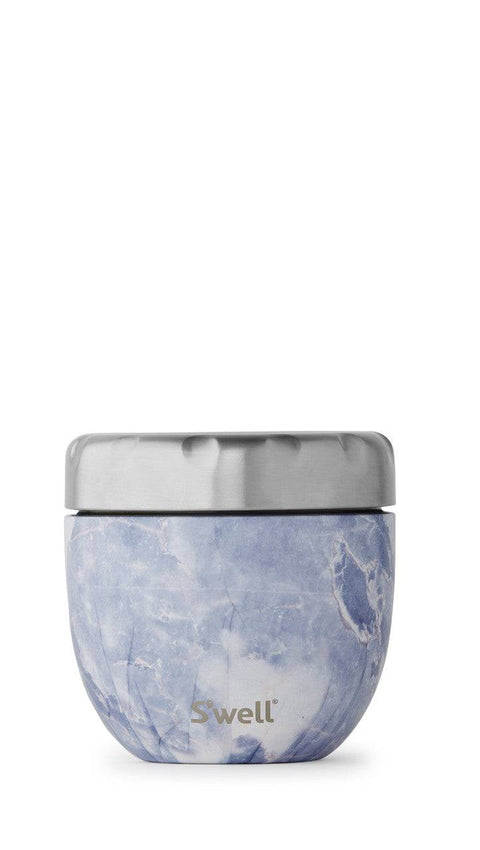 S'well Eats Stainless Steel Thermal Container Blue Granite 21.5oz - YesWellness.com