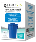 Santevia MINA Slim Series Mineralized Alkaline Water Pitcher - Filter - YesWellness.com