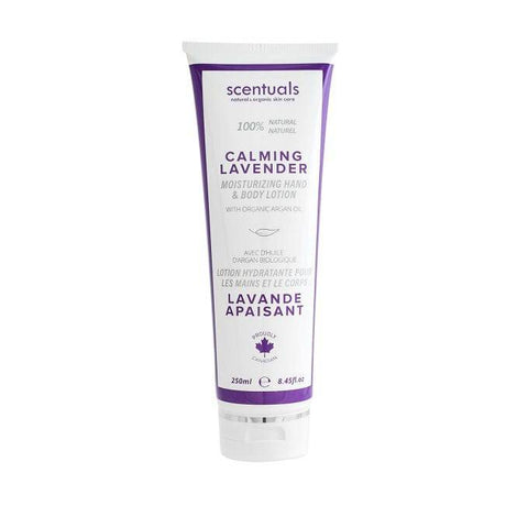 Scentuals 100% Natural Calming Lavender Lotion 250mL - YesWellness.com