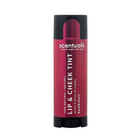 Scentuals 100% Natural Lip & Cheek Tint Bombshell - YesWellness.com