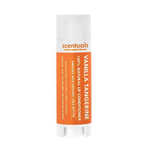 Scentuals 100% Natural Lip Conditioner Vanilla Tangerine - YesWellness.com