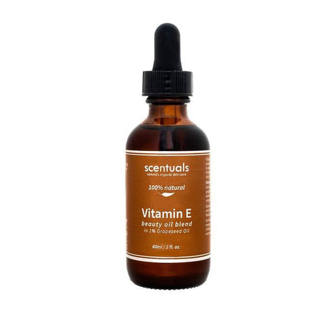 Scentuals 100% Natural Vitamin E Beauty Oil Blend 60mL - YesWellness.com
