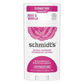 Schmidt's Rose and  Vanilla Signature Deodorant 75g - YesWellness.com