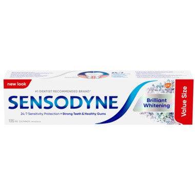 Sensodyne Brilliant Whitening Toothpaste 135ML - YesWellness.com