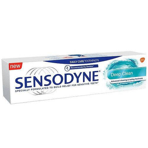 Sensodyne Deep Clean Toothpaste 100ML - YesWellness.com