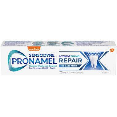 Sensodyne Pronamel Intensive Enamel Repair Clean Mint Toothpaste 75ML - YesWellness.com