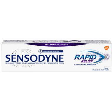 Sensodyne Rapid Relief Toothpaste 75ML - YesWellness.com