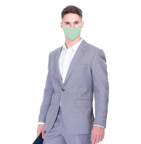 Sequence Health Reusable Nano-Silver Fabric Mask for Adults - Green 5 Pack - YesWellness.com