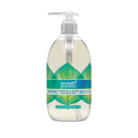 Seventh Generation Hand Wash- Free and  clean (Fragrance Free) 354 mL - YesWellness.com