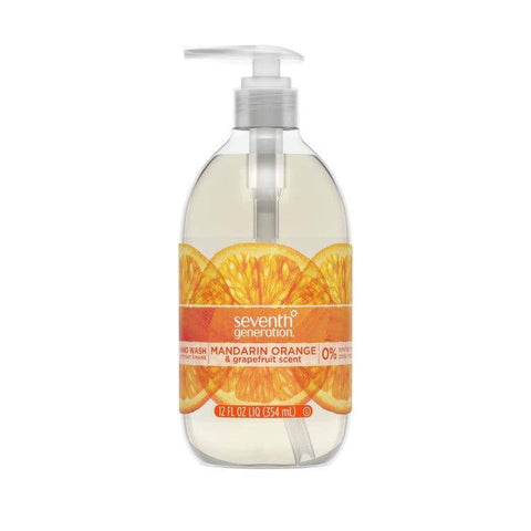 Seventh Generation Hand Wash- Mandarin Orange & Grapefruit Scent 354 mL - YesWellness.com