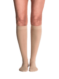 Sigvaris Women's Style Sheer Knee High Compression Stocking 20-30 mmHg Honey - YesWellness.com