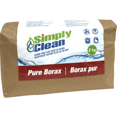 Simply Clean Pure Borax 2kg - YesWellness.com