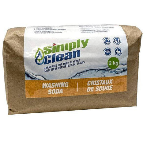Simply Clean Washing Soda 2kg - YesWellness.com