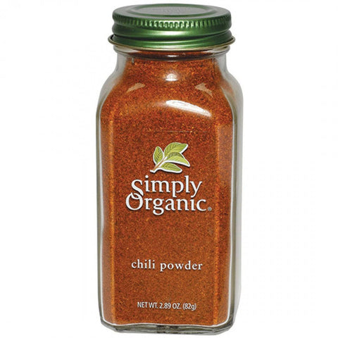 Simply Organic Chili Powder 82 grams - YesWellness.com