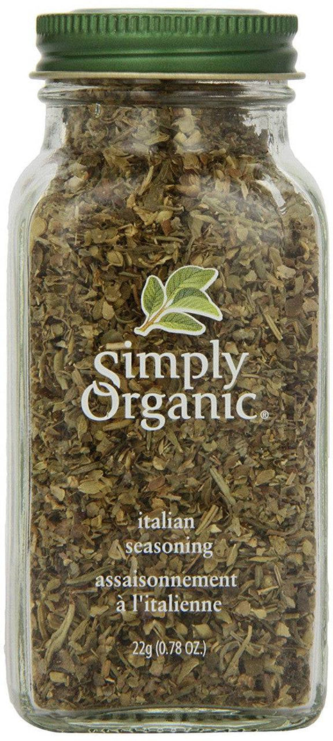 Simply Organic Italian Seasoning 22 grams - YesWellness.com
