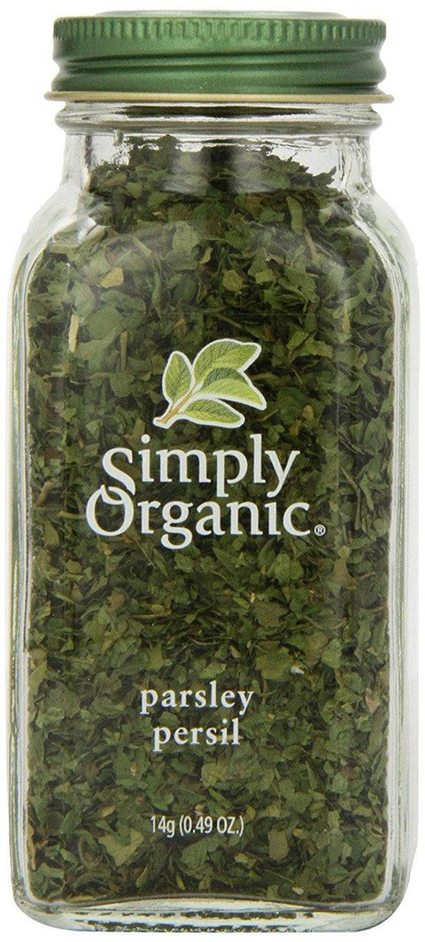 Simply Organic Parsley Flakes 14 grams - YesWellness.com