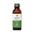 Simply Organic Peppermint Flavour 59 ml - YesWellness.com