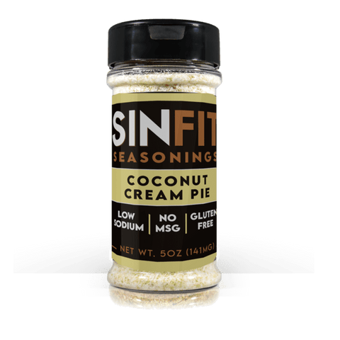 Sinister Labs SinFit Seasonings Coconut Cream Pie 5oz - YesWellness.com