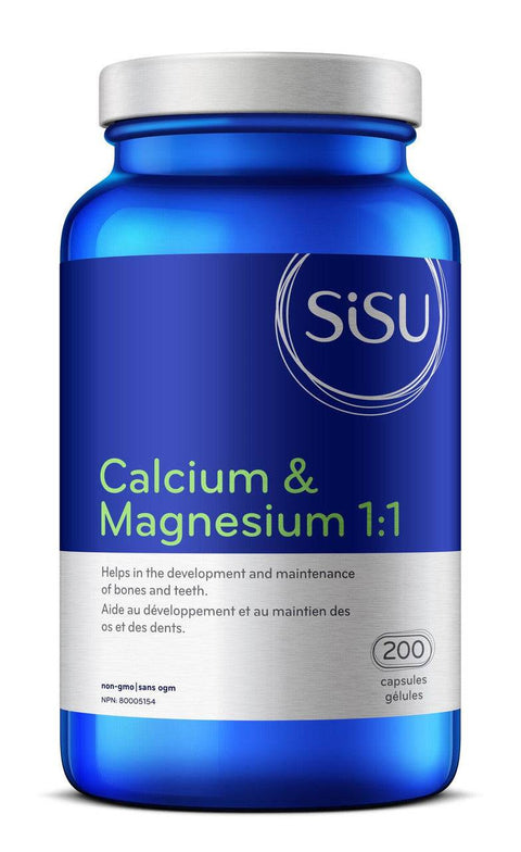 Sisu Calcium & Magnesium 1:1 - YesWellness.com