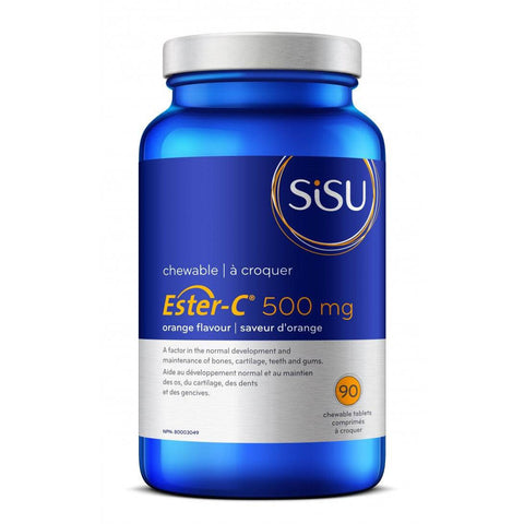 Sisu Ester-C Chewable 500mg - YesWellness.com