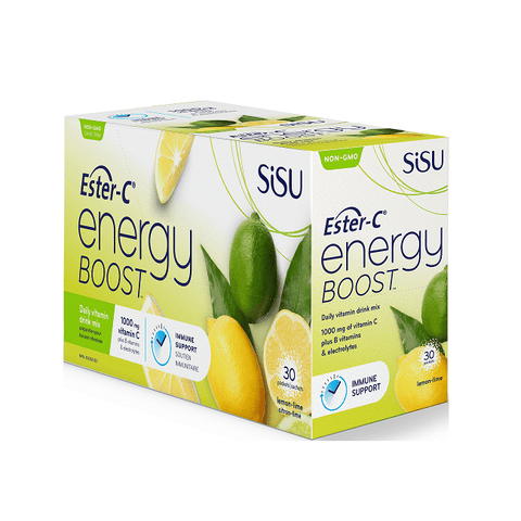 SISU Ester-C Energy Boost To Go Vitamin C 1000mg - YesWellness.com