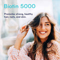 Sisu High Potency Biotin 5000 60 Veg Caps - YesWellness.com