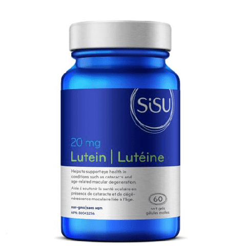 Sisu Lutein 20mg 60 soft gels - YesWellness.com
