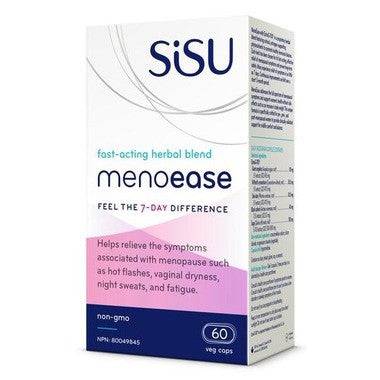 Sisu MenoEase with EstroG 60 capsules - YesWellness.com