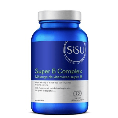 Sisu Super B Complex 90 veg capsules - YesWellness.com