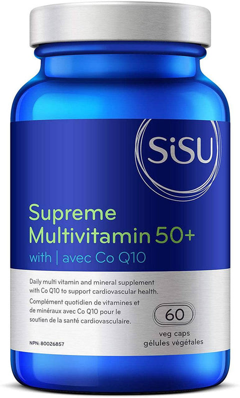 Sisu Supreme Multivitamin 50+ with CoQ10 - YesWellness.com