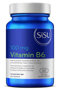 Expires May 2024 Clearance Sisu Vitamin B6 100mg 60 veg caps - YesWellness.com