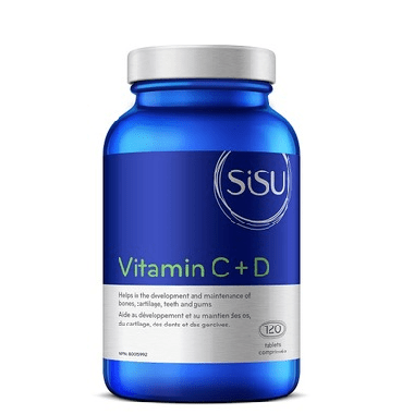 Sisu Vitamin C Plus D 120 tablets - YesWellness.com