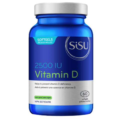 SISU Vitamin D 2500 IU Softgels - YesWellness.com