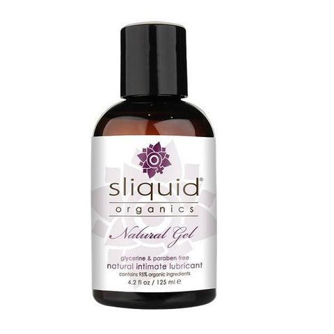Sliquid Organic Natural Intimate Lubricant Natural Gel 125mL - YesWellness.com
