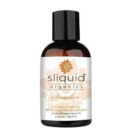 Sliquid Organic Natural Intimate Lubricant Sensation 125mL - YesWellness.com