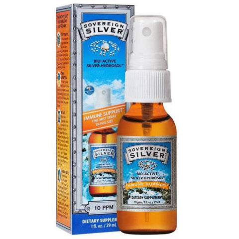 Expires June 2024 Clearance Sovereign Silver Immune Support Fine-Mist Spray 29 mL - YesWellness.com