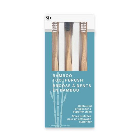 Spa Dent Naturals Bamboo Toothbrush - YesWellness.com