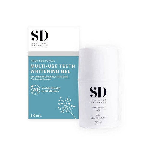Spa Dent Naturals Professional Multi-Use Teeth Whitening Gel 50ml - YesWellness.com