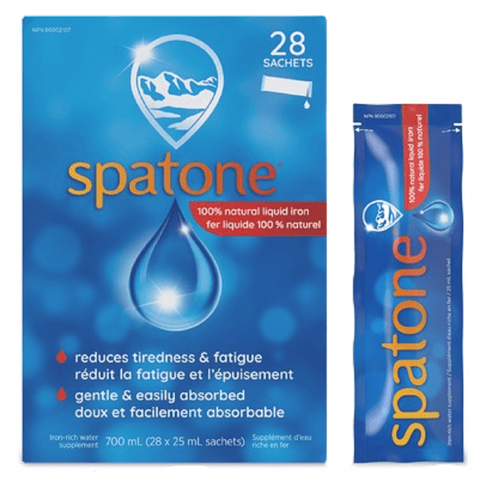 SpaTone Iron Supplement 1 month Supply - 28 Sachets - YesWellness.com